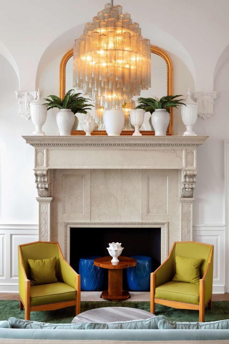 Riggs Washington Dc 호텔 외부 사진 A fireplace in the White House