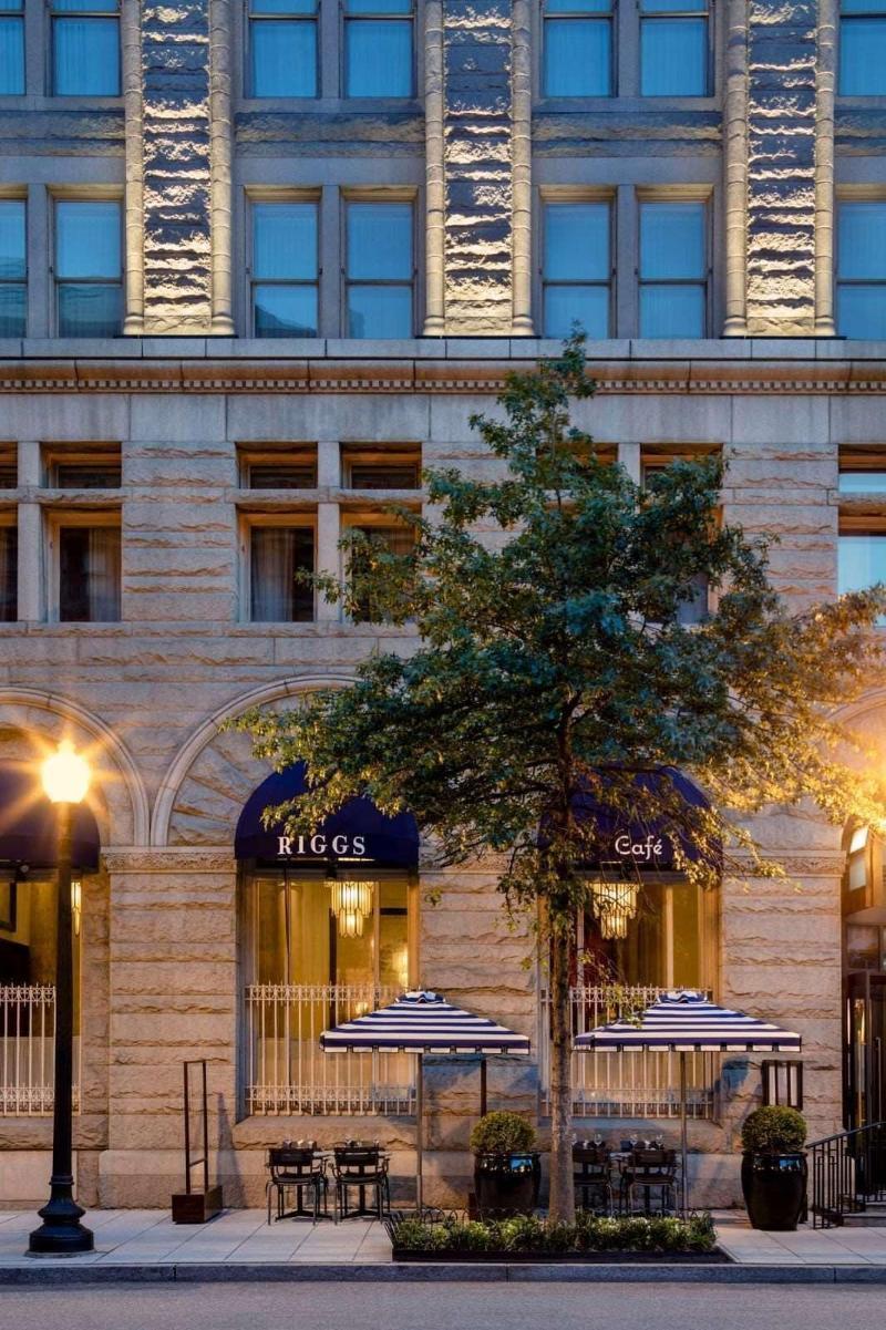 Riggs Washington Dc 호텔 외부 사진 Café Riggs